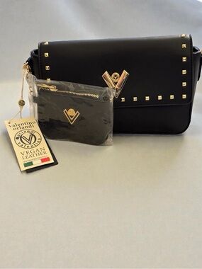 Valentino Orlandi Shoulder Bag w/ mini Wallet.